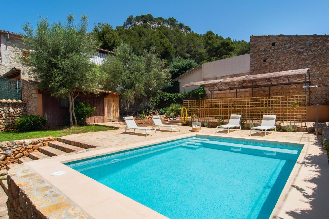 Fabulous Rural House With Views To The Mountains With Swimming Pool Villa Caimari Exterior photo